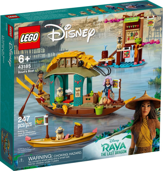LEGO Disney 43185 Boun's Boat Raya and the Last Dragon