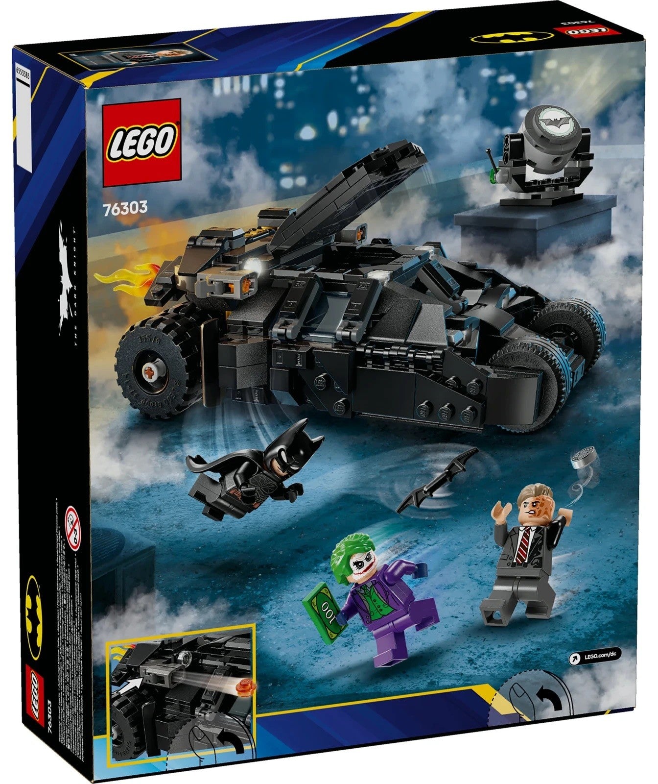 LEGO Super Heroes DC Batman Tumbler vs. Two-Face & The Joker 76303