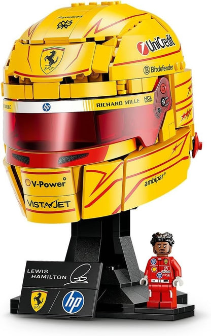 LEGO  Editions Scuderia Ferrari HP Lewis Hamilton Helmet 43022 F1  Merch Sports