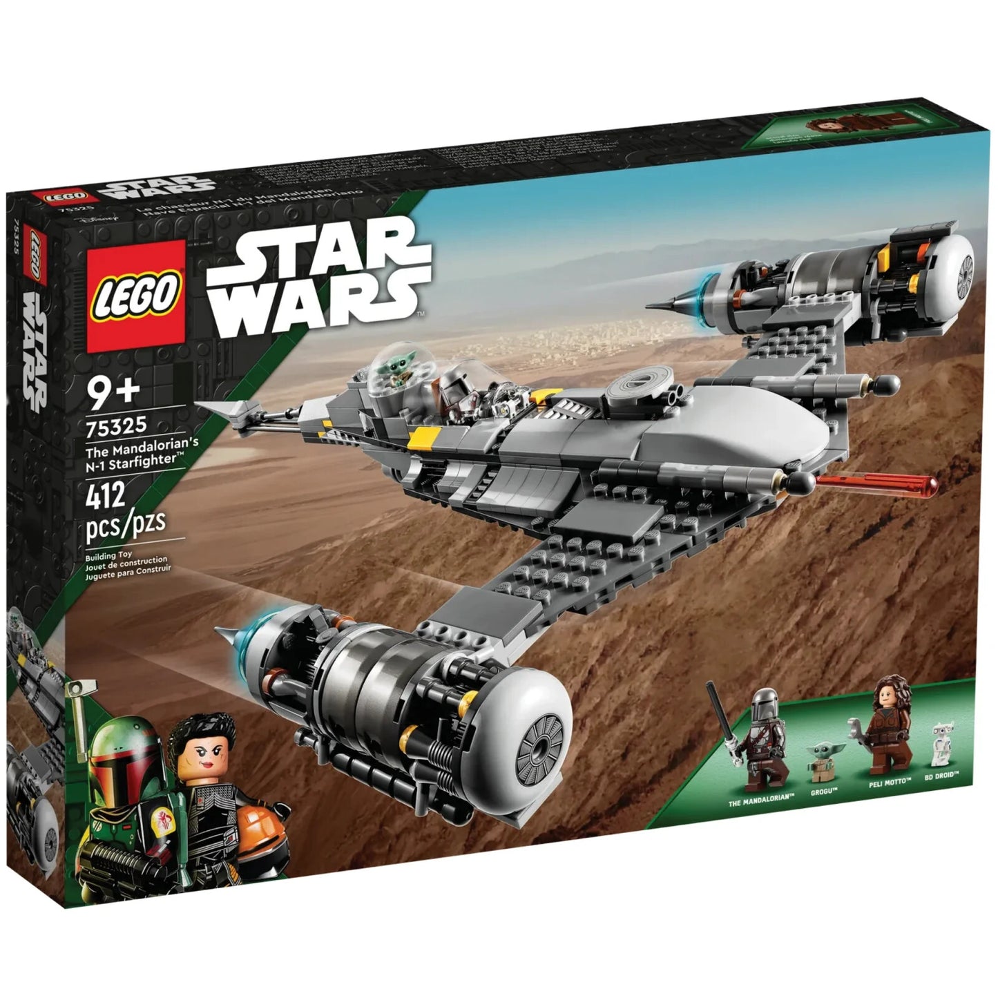LEGO 75325 Star Wars The Mandalorian’s N-1 Starfighter