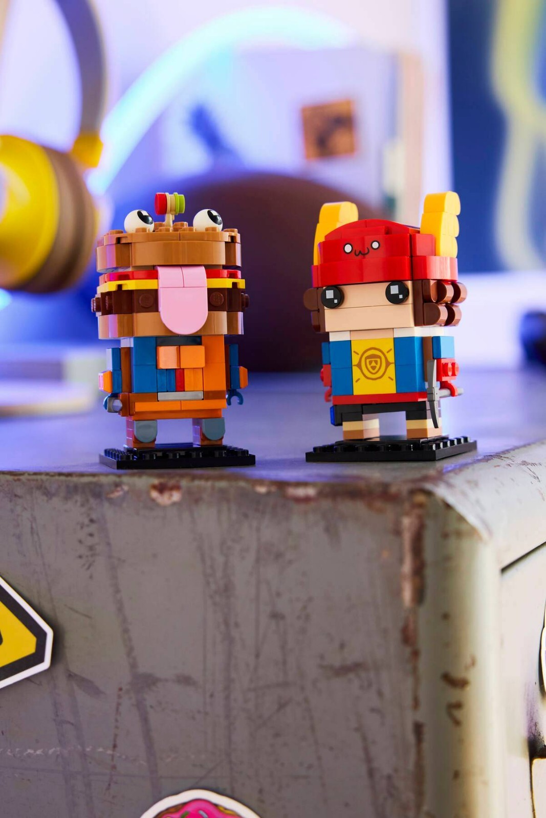 LEGO Fortnite BrickHeadz 40910 Beef Boss & Skye Figures