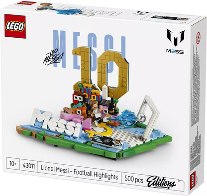 NEW LEGO Editions Football Lionel Messi  Soccer Highlights 43011