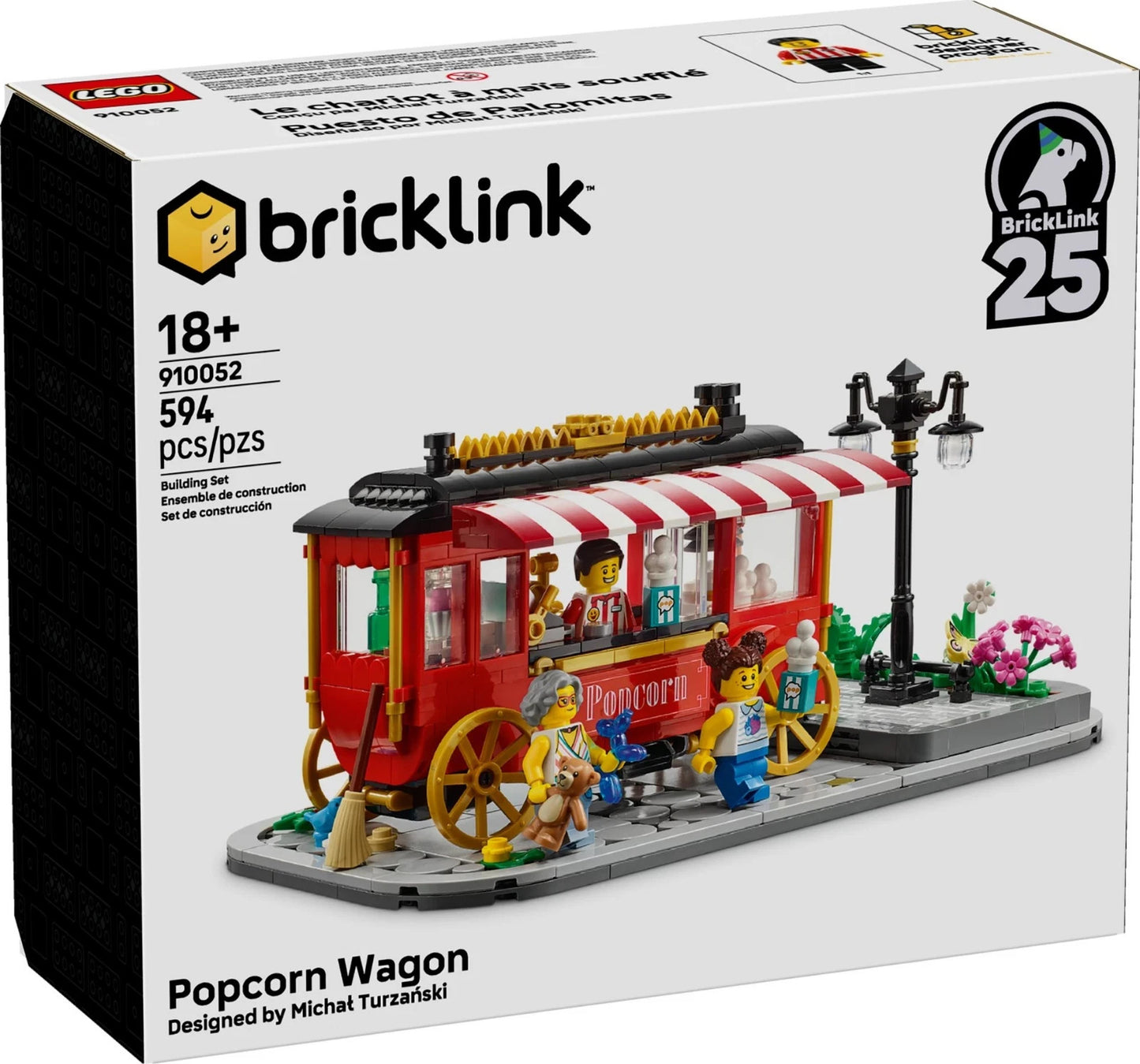 LEGO 910052 Bricklink Designer Program Popcorn Wagon