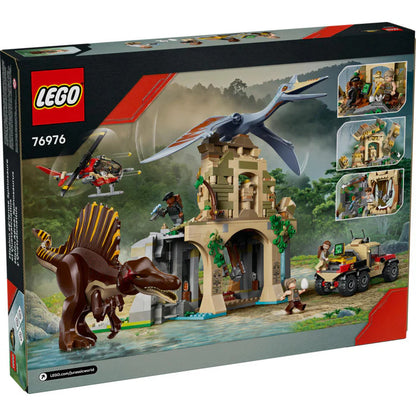 LEGO 76976 Jurassic World Spinosaurus & Quetzalcoatlus Air Mission