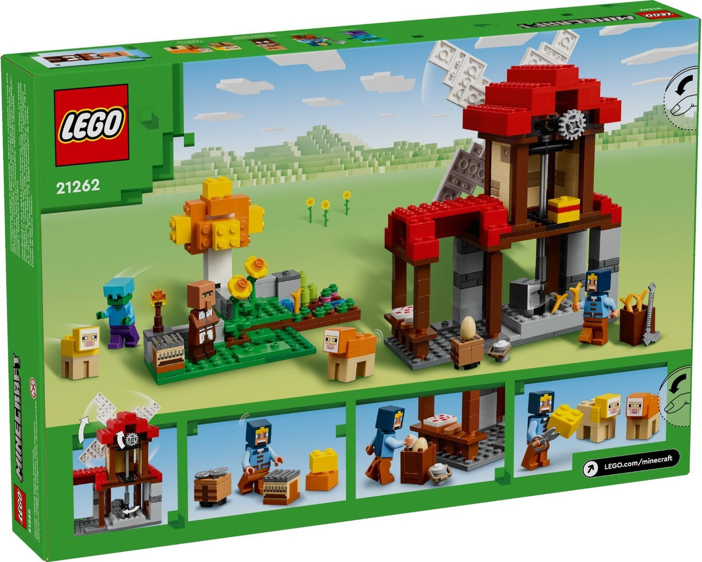 LEGO Minecraft 21262 The Windmill Farm