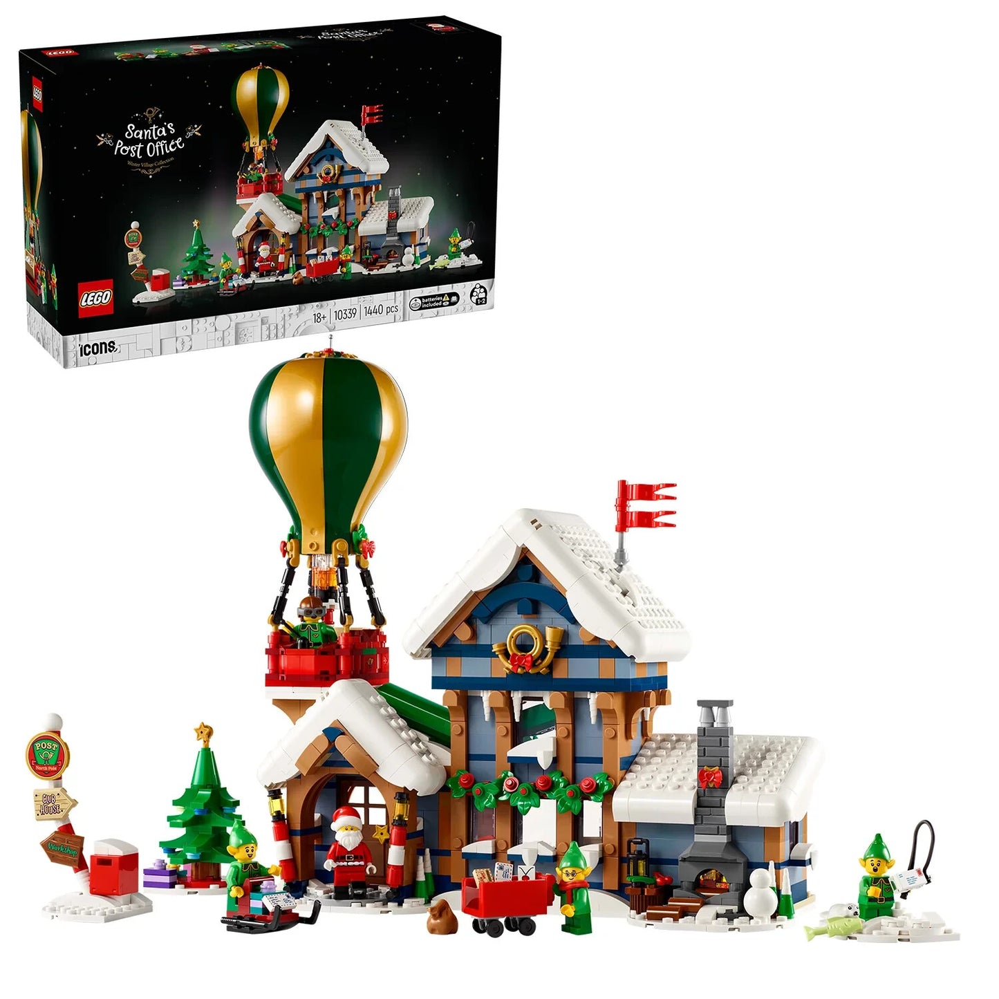 LEGO 10339 ICONS Santa’s Post Office