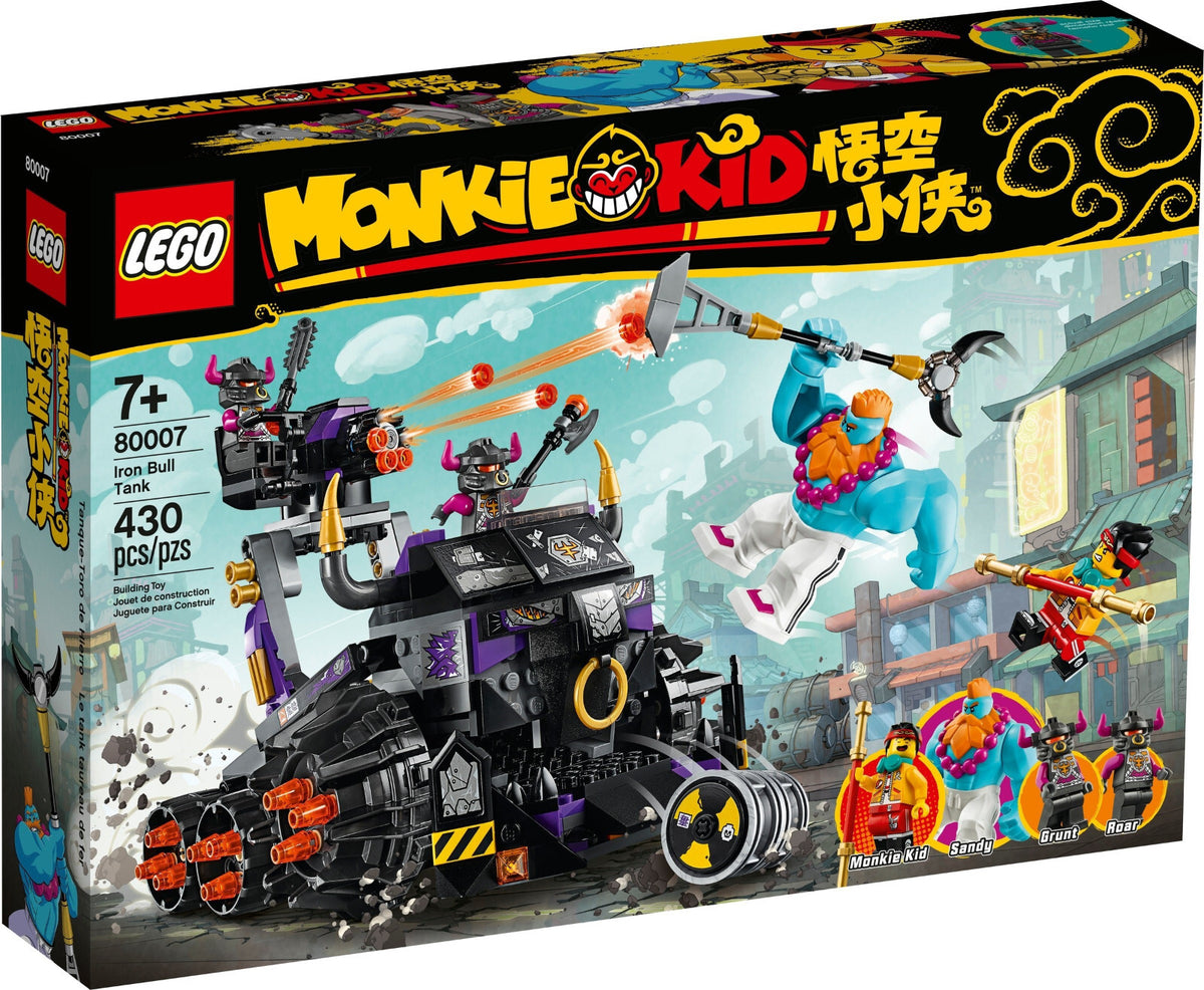 LEGO MONKIE KID: Iron Bull Tank 80007
