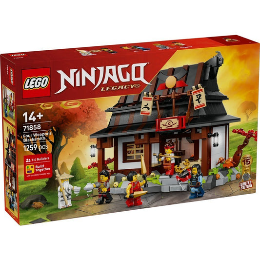 LEGO 71858 Four Weapons Blacksmith 15th Anniversary - NINJAGO