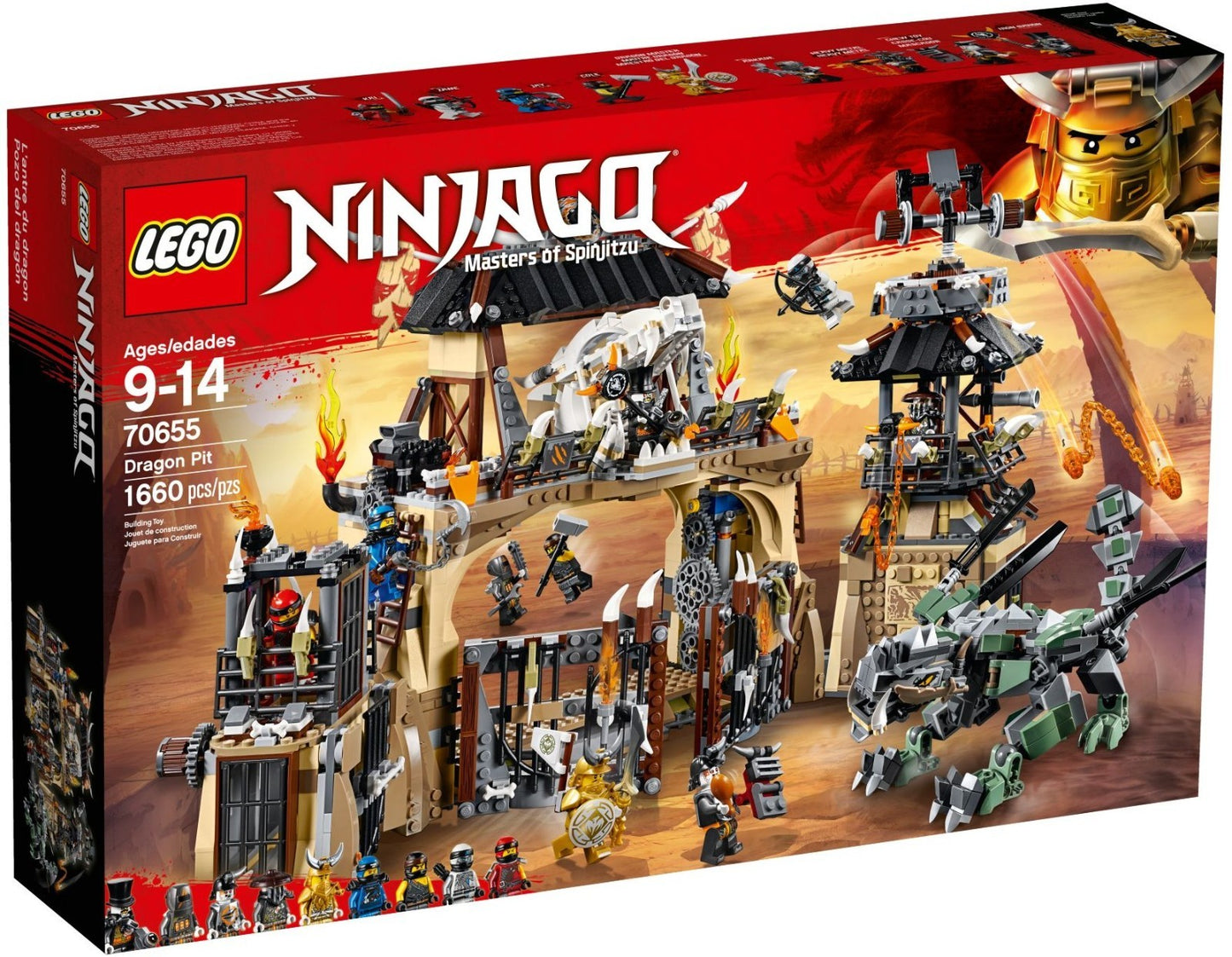 LEGO 70655 NINJAGO Dragon Pit