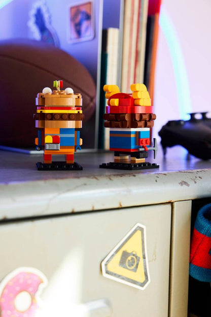 LEGO Fortnite BrickHeadz 40910 Beef Boss & Skye Figures