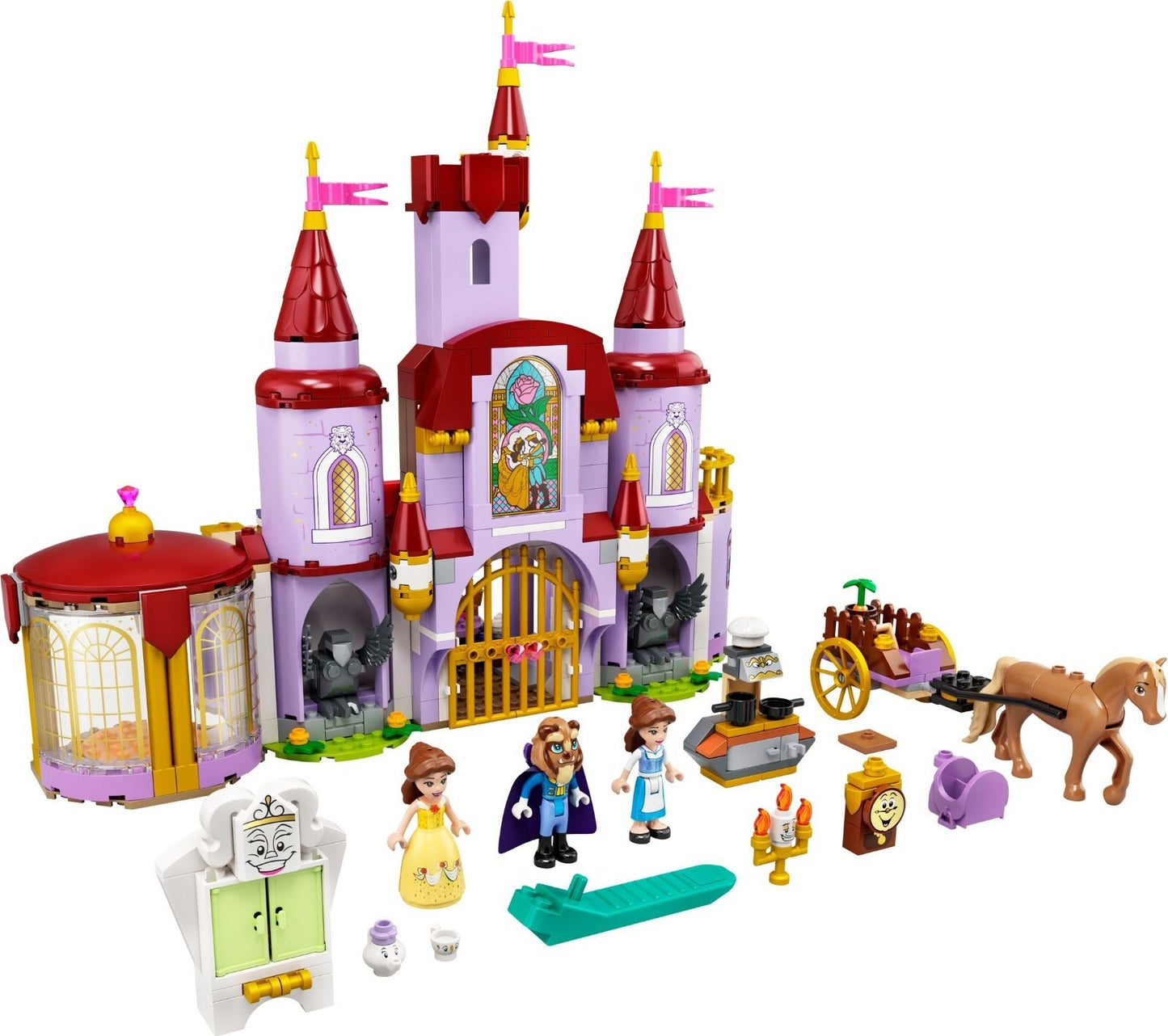 LEGO 43196 Disney Belle and the Beast's Castle