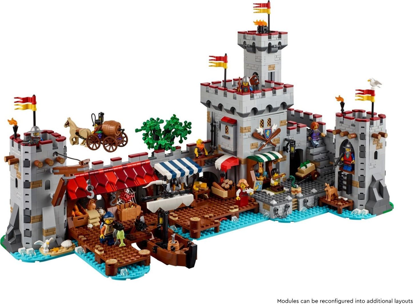 LEGO 910047 Bricklink Designer Medieval Seaside Market