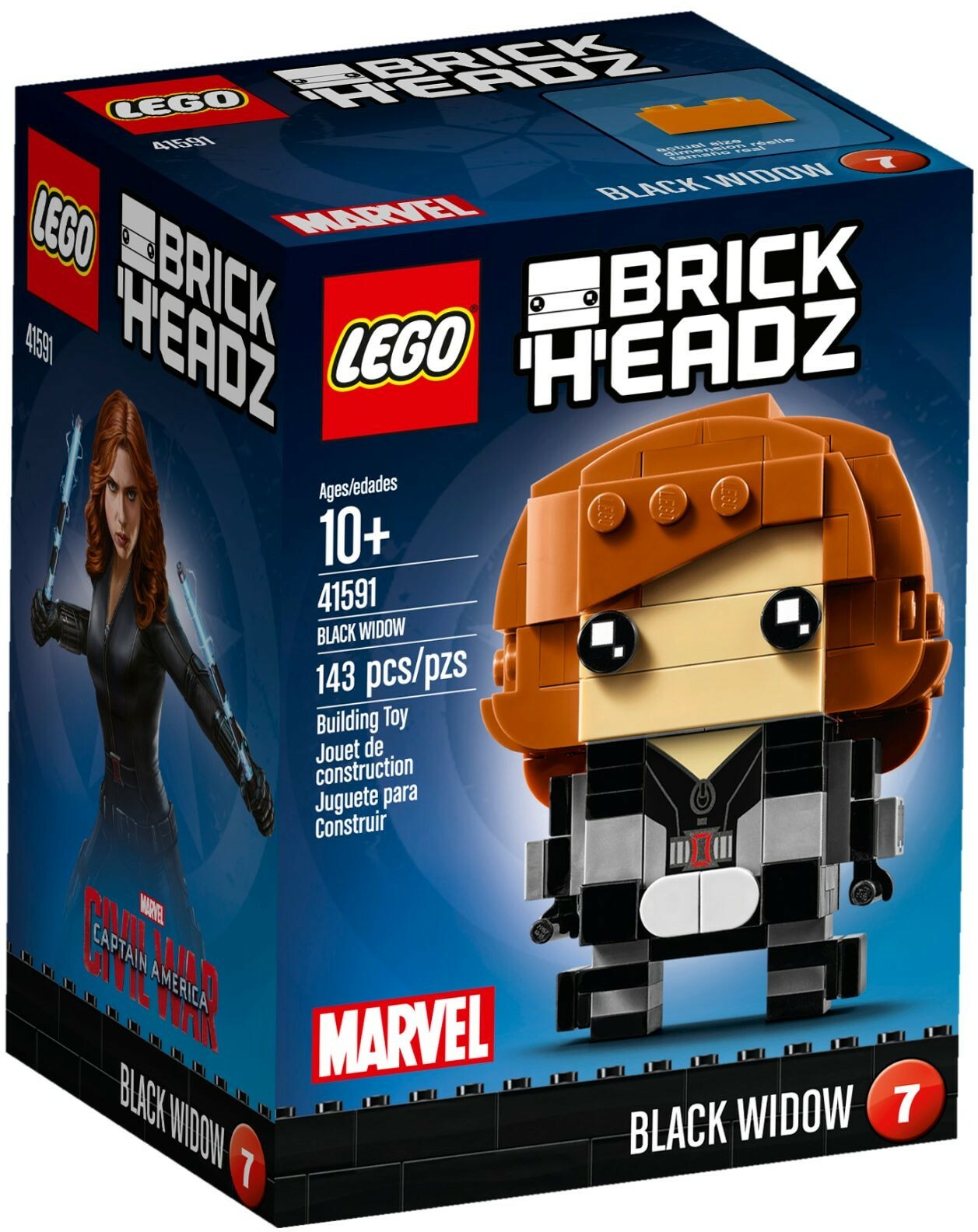 LEGO BrickHeadz 41591 Black Widow
