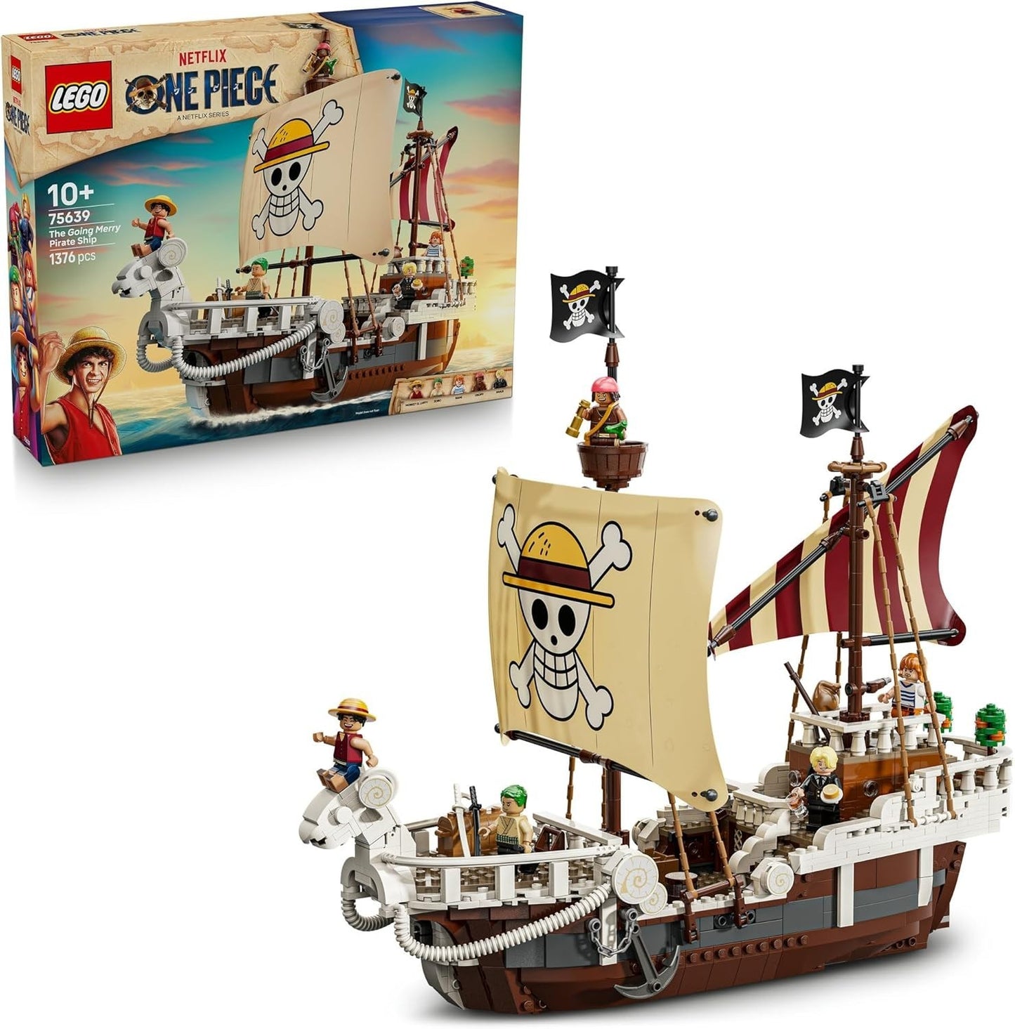 LEGO 75639 ONE PIECE The Going Merry Pirate Ship Brand New & Sealed