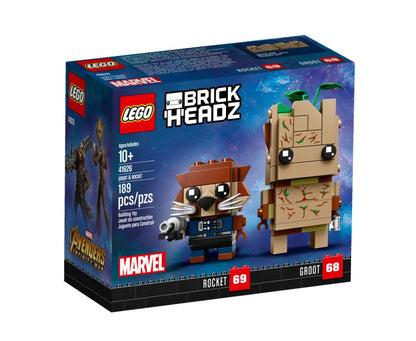 LEGO BRICKHEADZ 41626 Groot & Rocket