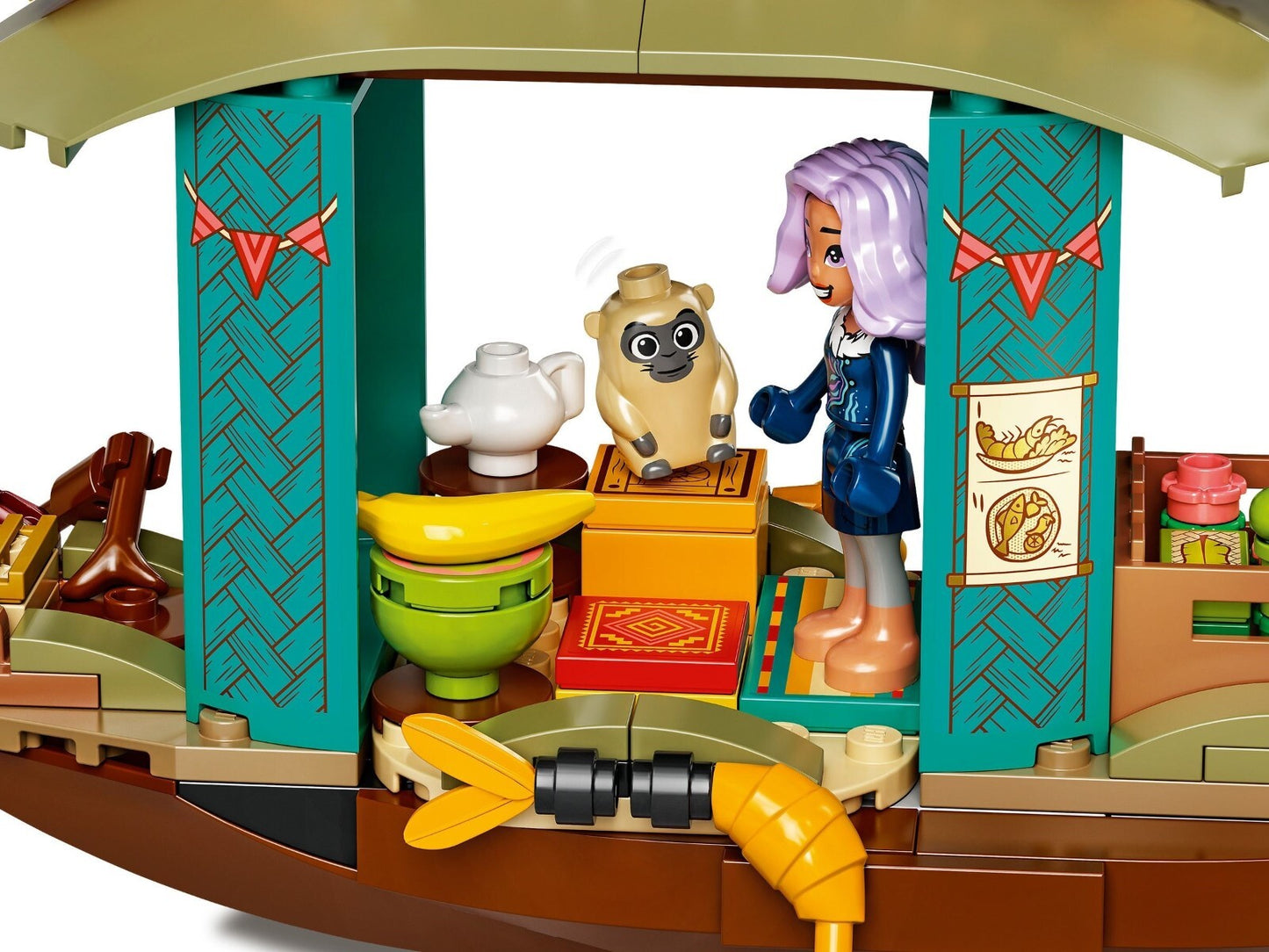 LEGO Disney 43185 Boun's Boat Raya and the Last Dragon