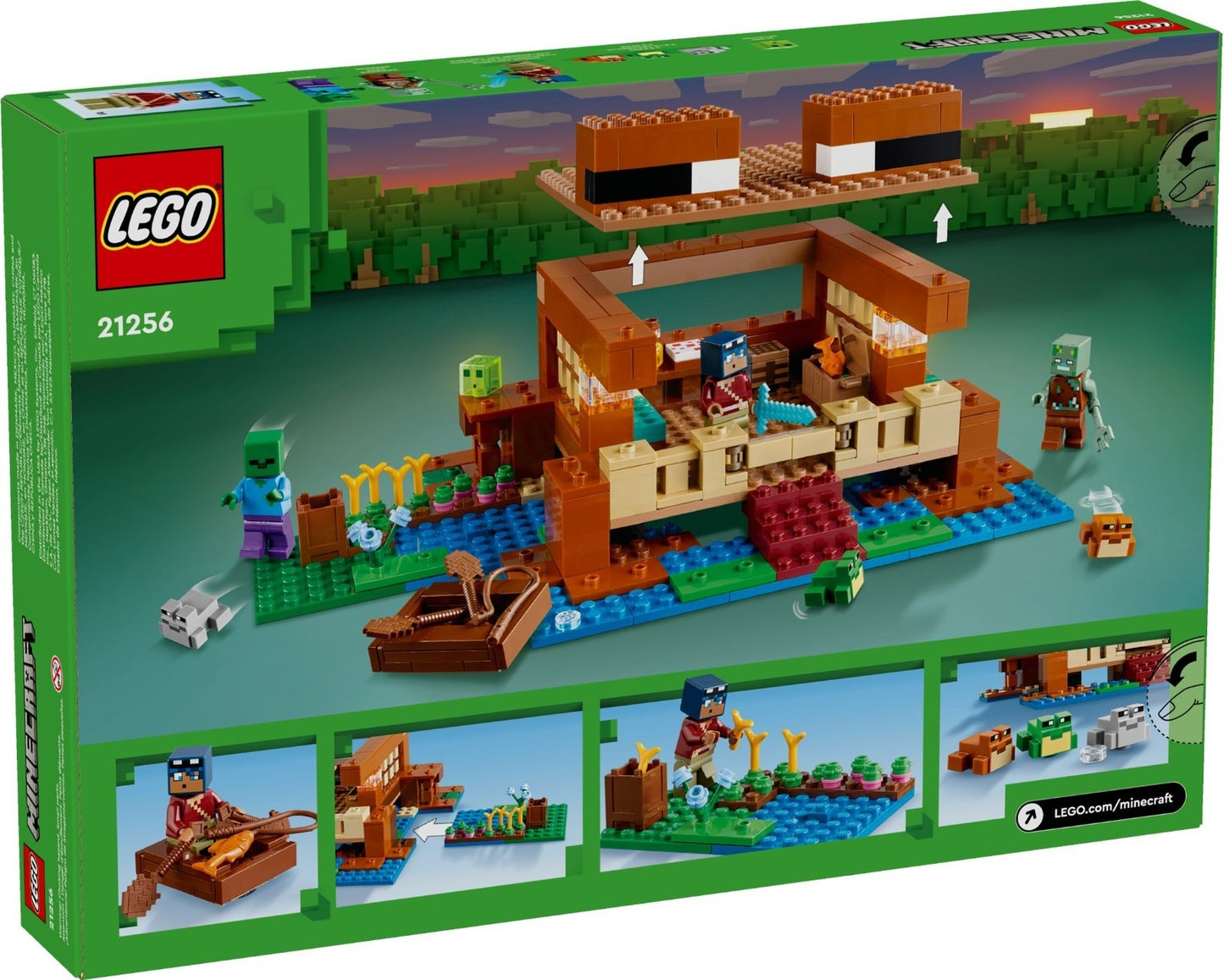 LEGO Minecraft 21256 The Frog House