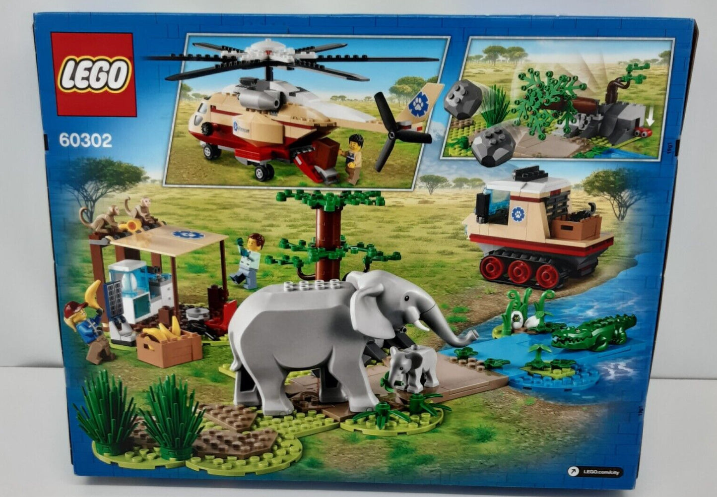 LEGO City Wildlife Rescue Operation Vet Clinic Set 60302