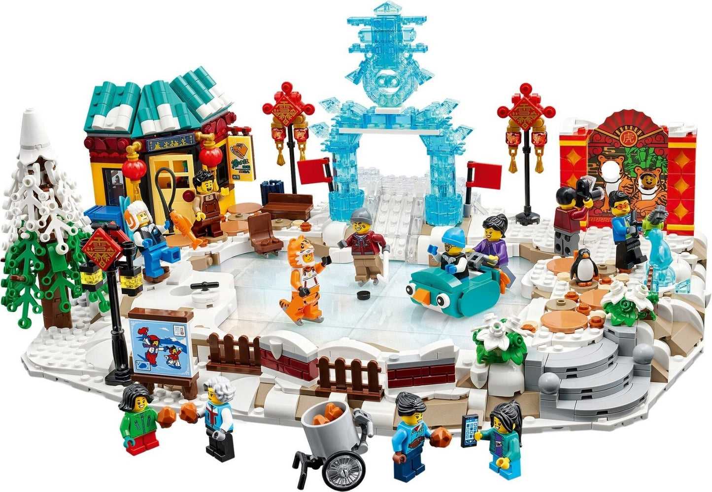 LEGO 80109 Lunar New Year Ice Festival Chinese New Year