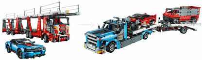 LEGO 42098 Technic Car Transporter Tow Truck Race #1