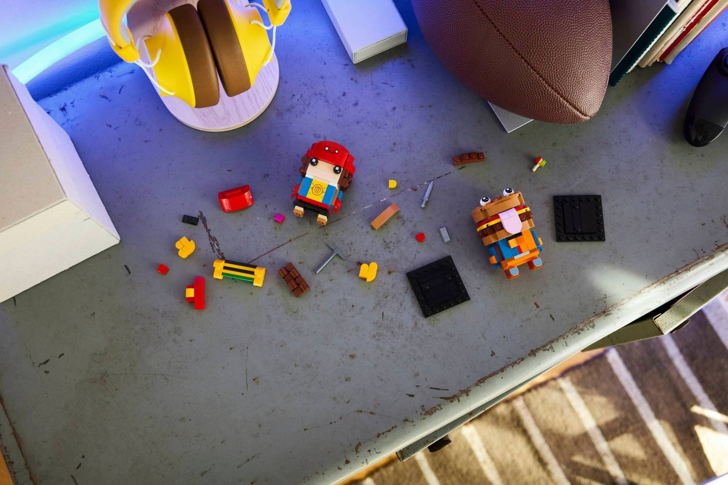 LEGO Fortnite BrickHeadz 40910 Beef Boss & Skye Figures