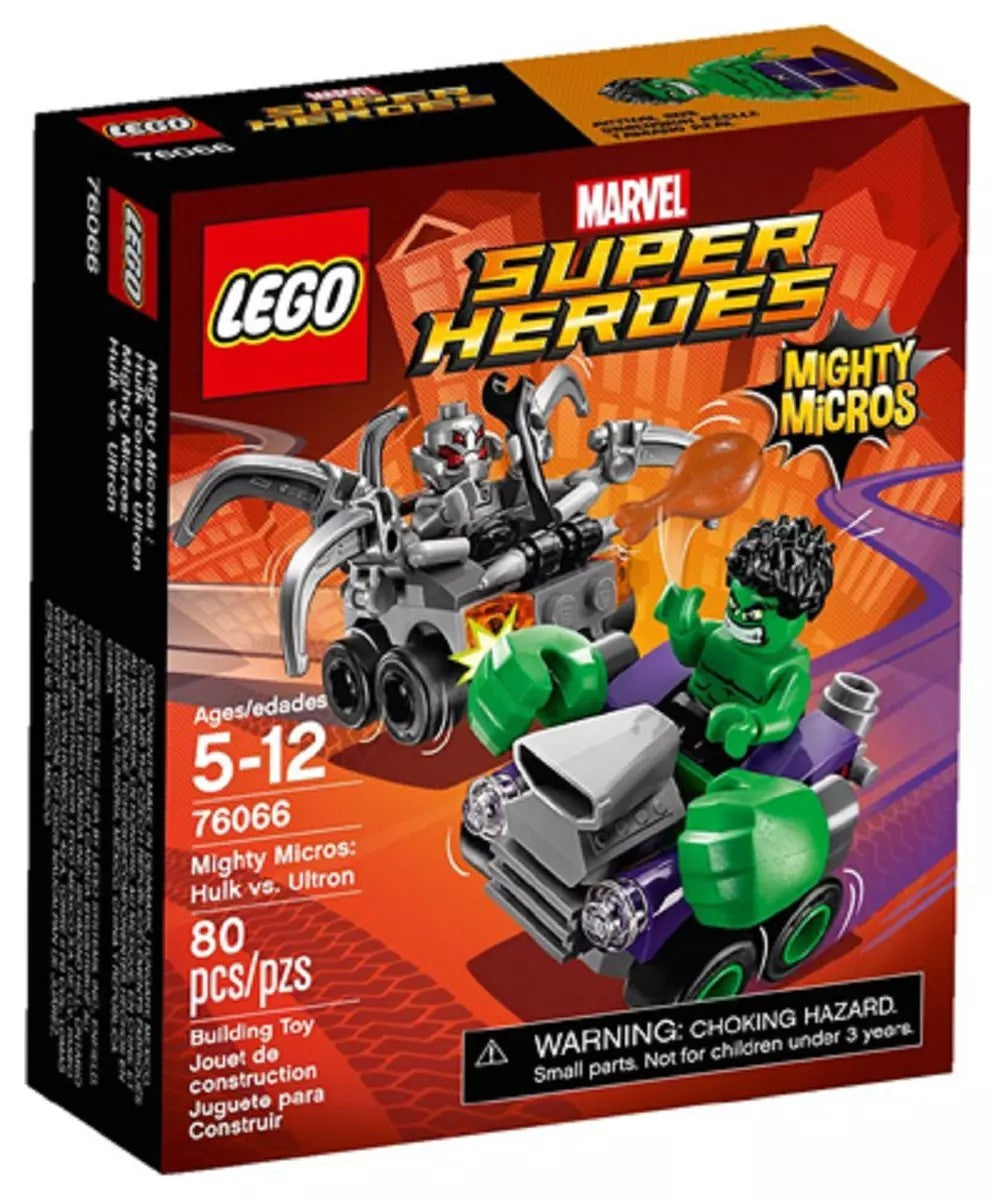 LEGO Super Heroes Mighty Micros: Hulk vs Ultron 76066