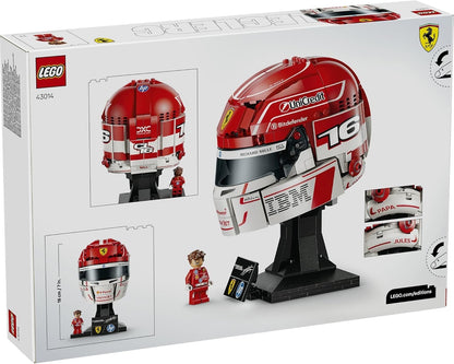 LEGO Editions Scuderia Ferrari HP Charles Leclerc Helmet 43014 F1  Merch Sports