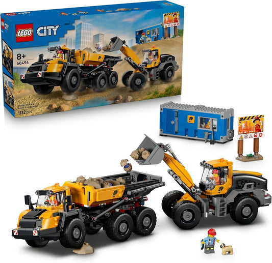 LEGO  City Dump Truck & Front End Loader 60494
