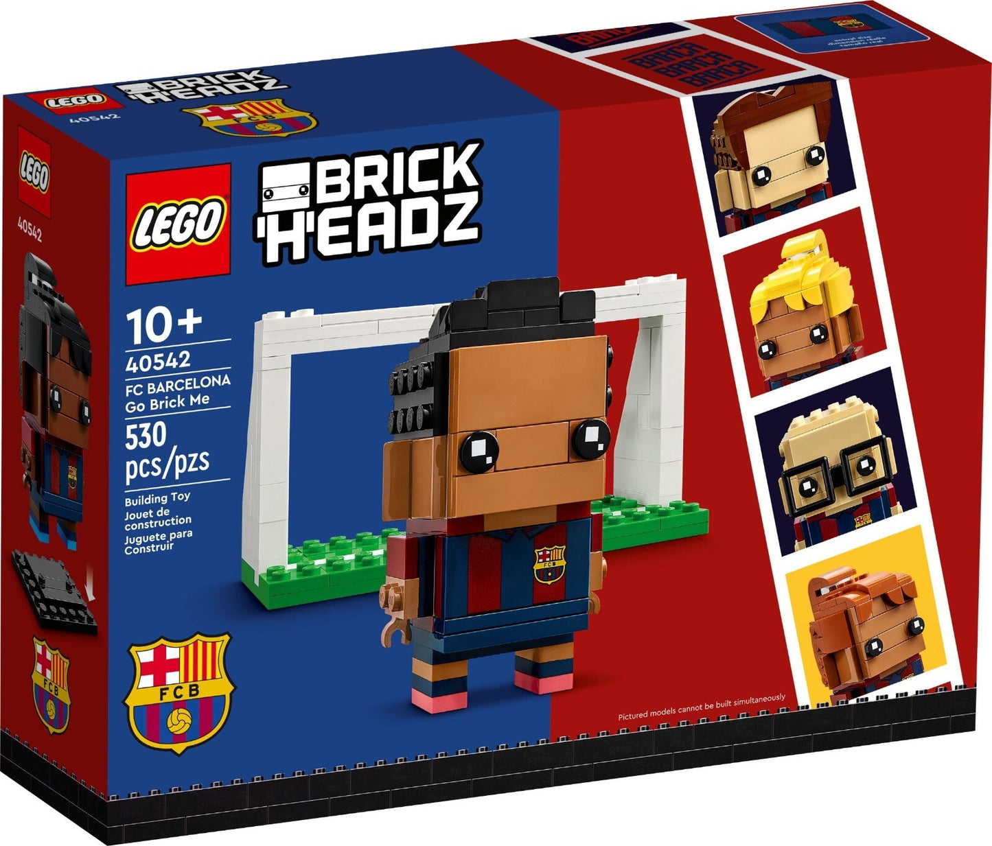 LEGO BrickHeadz 40542 FC Barcelona Go Brick Me