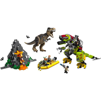 LEGO 75938 Jurassic World T. rex vs Dino-Mech Battle