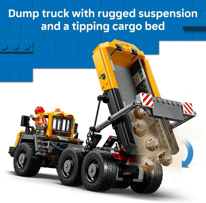 LEGO  City Dump Truck & Front End Loader 60494