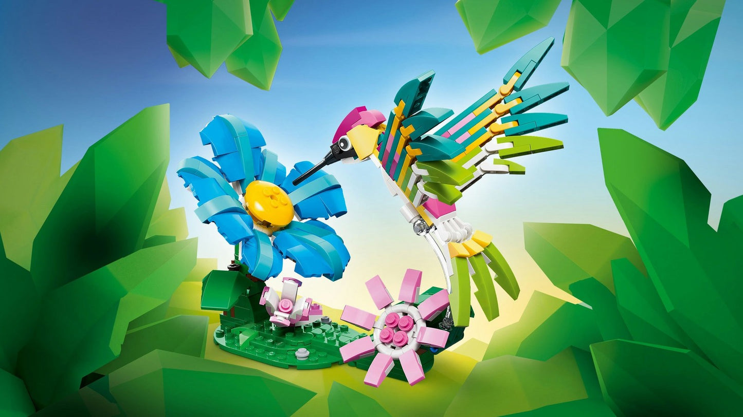 LEGO Creator 3-in-1: Wild Animals: Colourful Hummingbird 31384