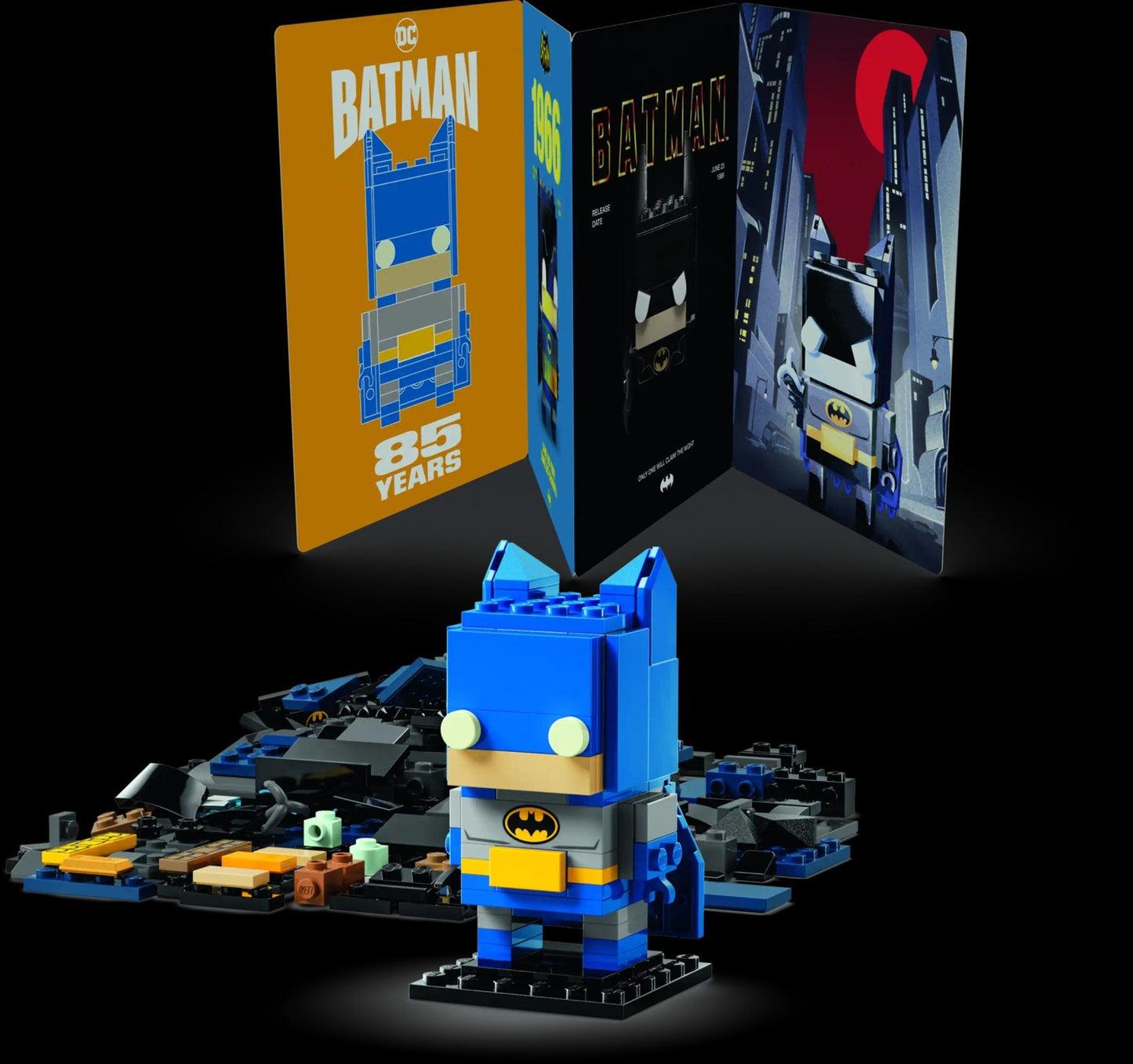 LEGO 40726 BRICKHEADZ Batman 85th Anniversary Limited Edition