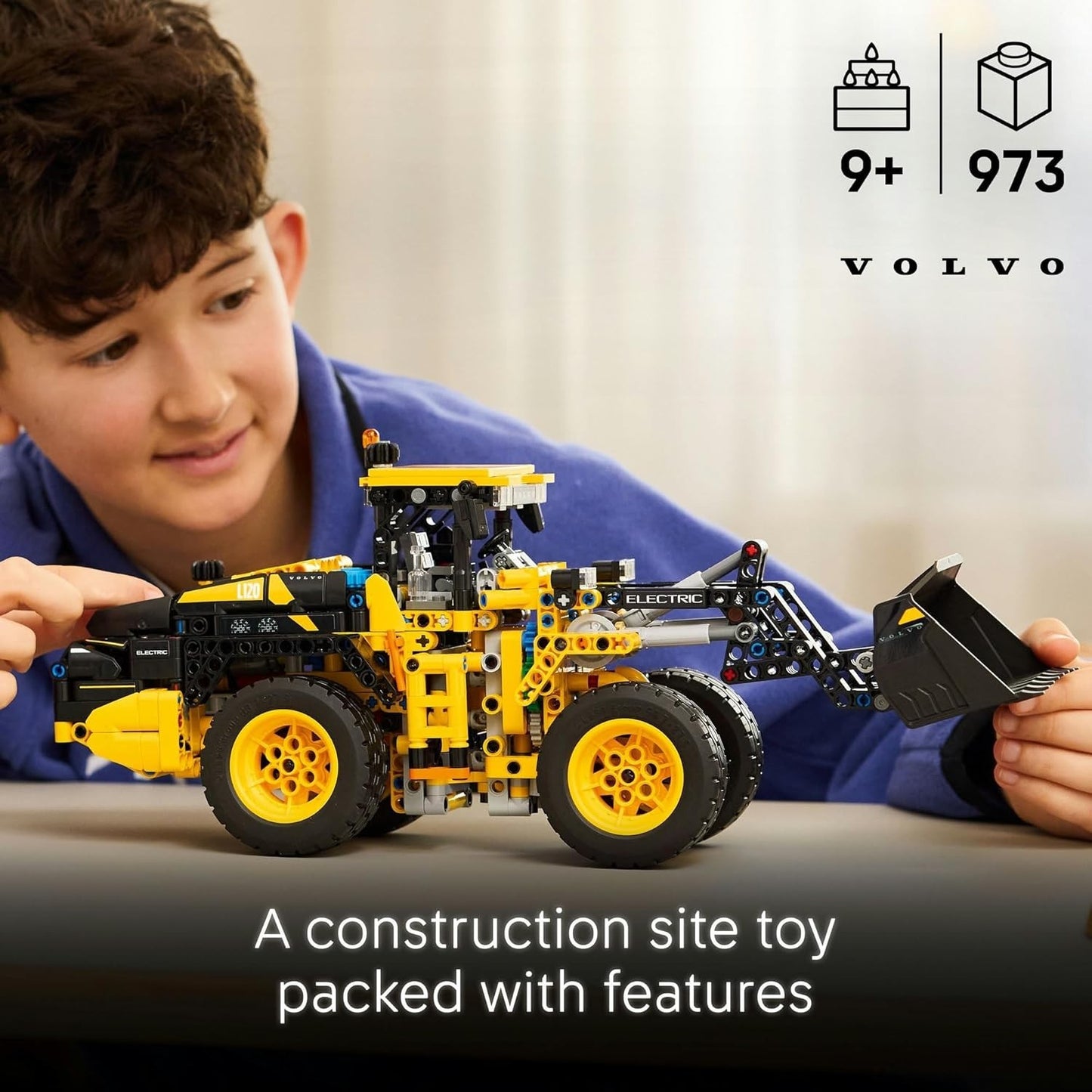 LEGO® Technic™ Volvo L120 Electric Wheel Loader 42209