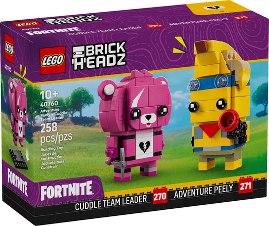 LEGO® Fortnite® BrickHeadz™ 40760 Adventure Peely & Cuddle Team Leader