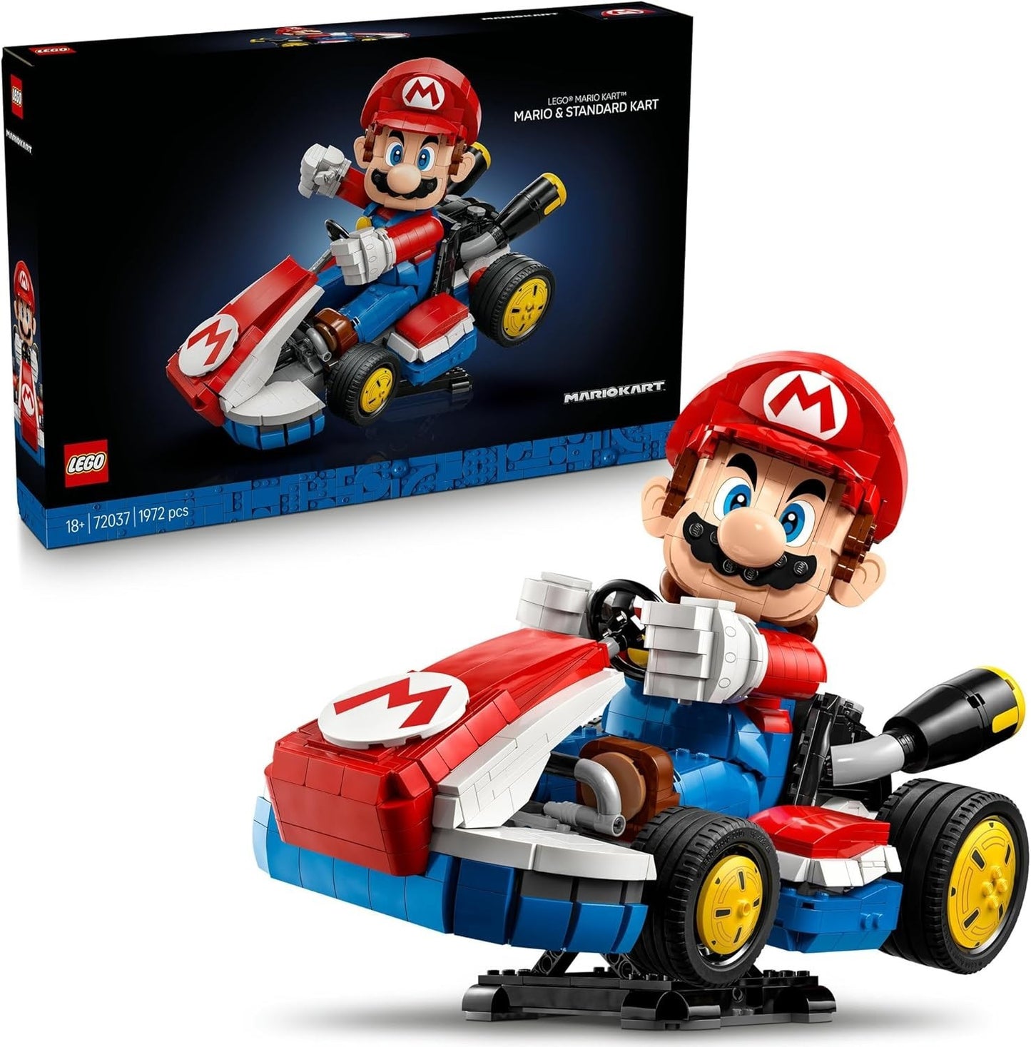 LEGO® Super Mario™ 72037 Mario Kart™ – Mario & Standard Kart