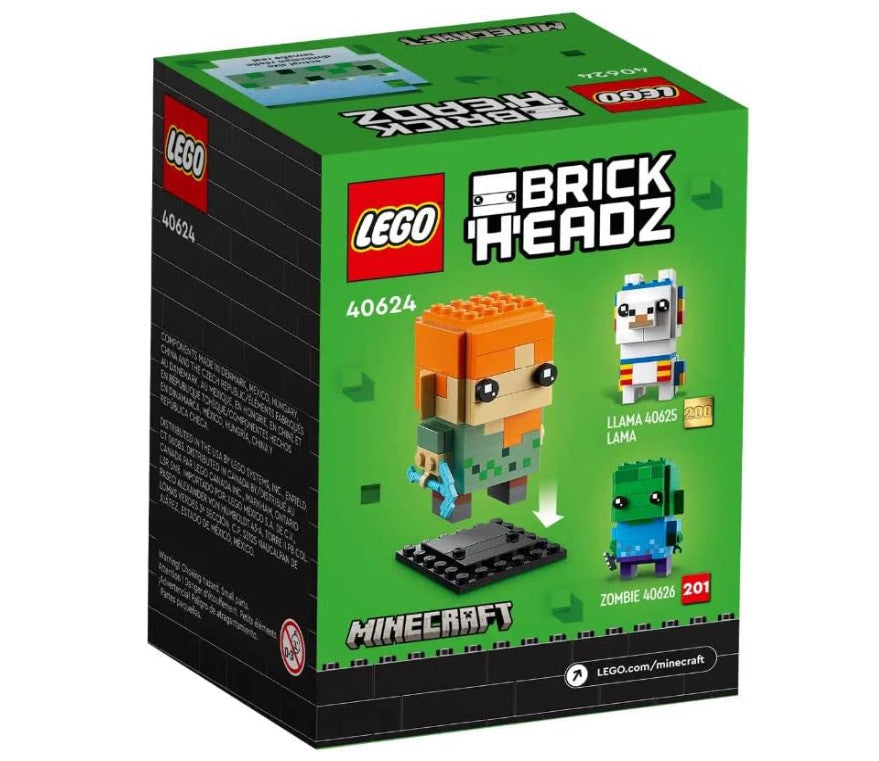LEGO BRICKHEADZ 40624 Minecraft Alex