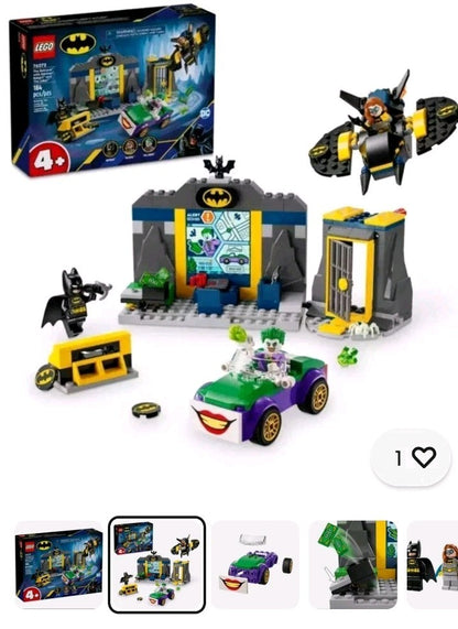 LEGO 76272 DC Super Heroes: The Batcave with Batman, Batgirl and The Joker
