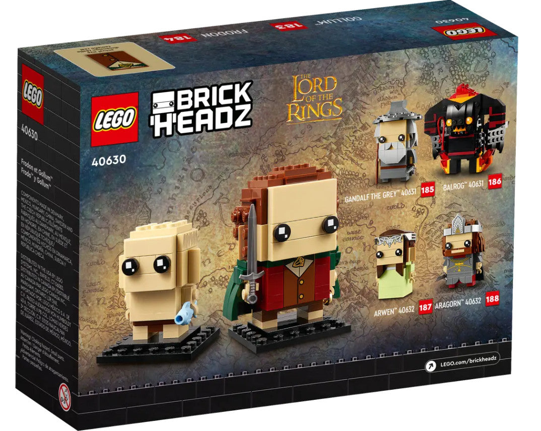 LEGO BRICKHEADZ 40630 Frodo & Gollum