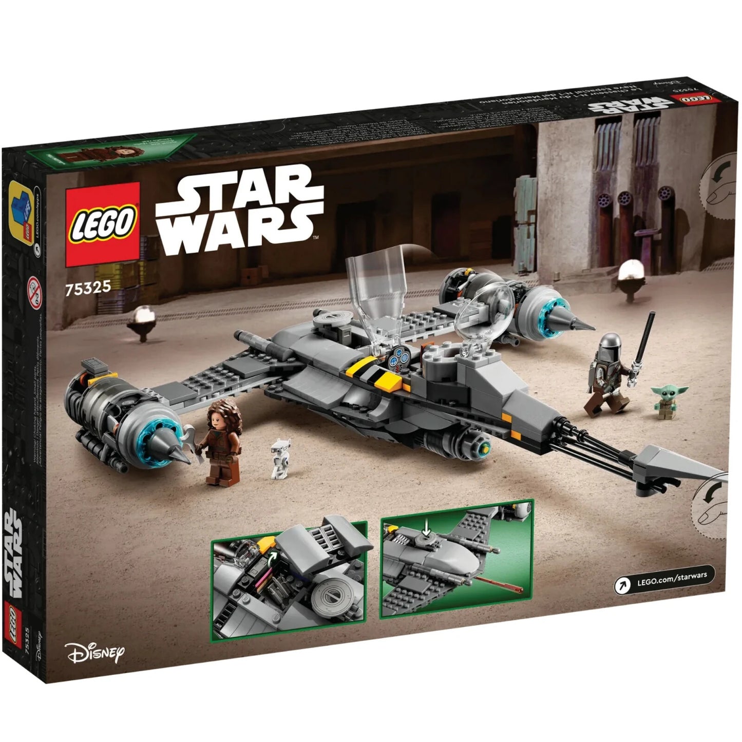 LEGO 75325 Star Wars The Mandalorian’s N-1 Starfighter
