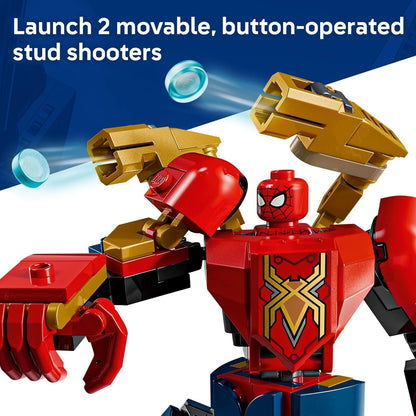 LEGO Marvel 76338 Mech Battle Spider-Man vs Doc Ock Set w/ Minifigures Building