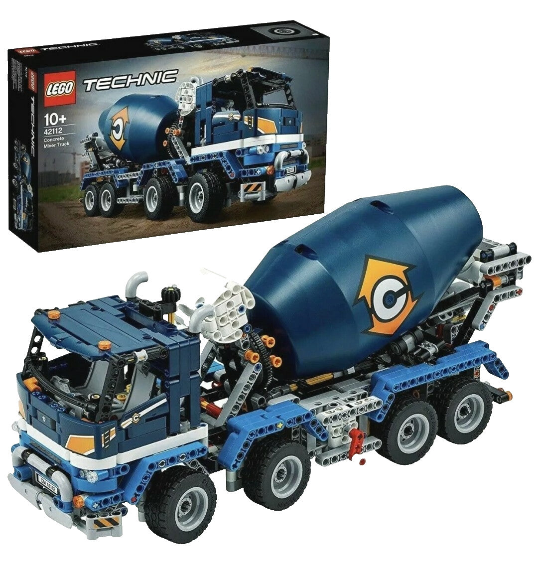 LEGO 42112 Technic Concrete Cement Mixer Truck STEM Boy Girl Gift Idea NEW!