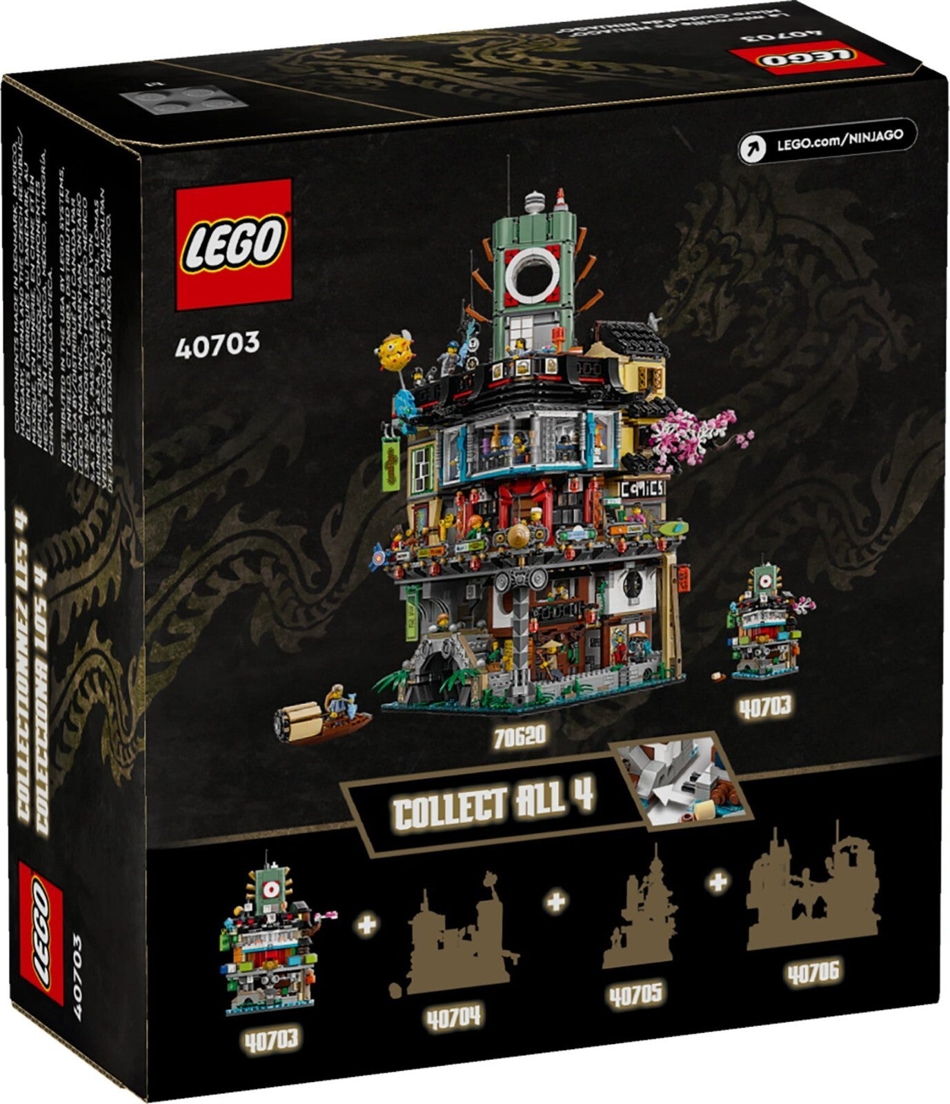 LEGO NINJAGO 40703 Micro NINJAGO City