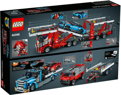 LEGO 42098 Technic Car Transporter Tow Truck Race #1