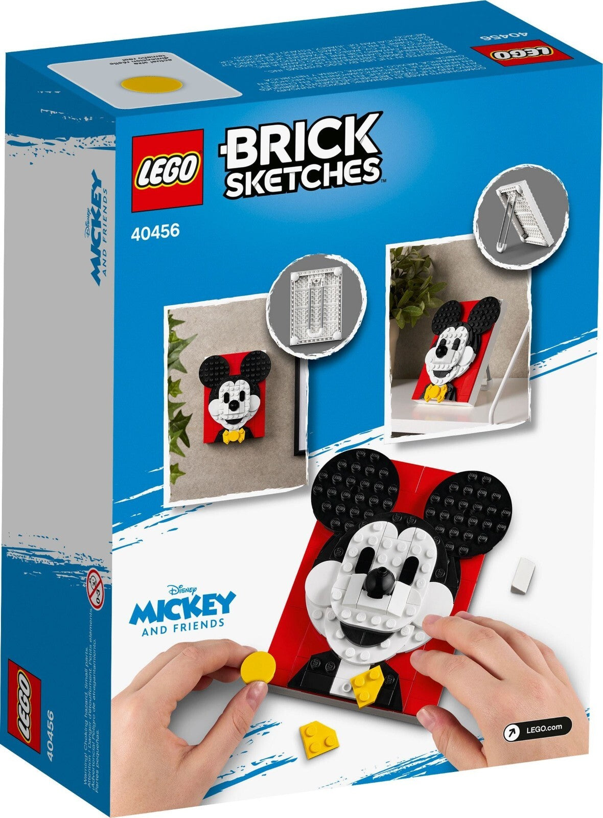LEGO Disney 40456 Brick Sketches Mickey Mouse
