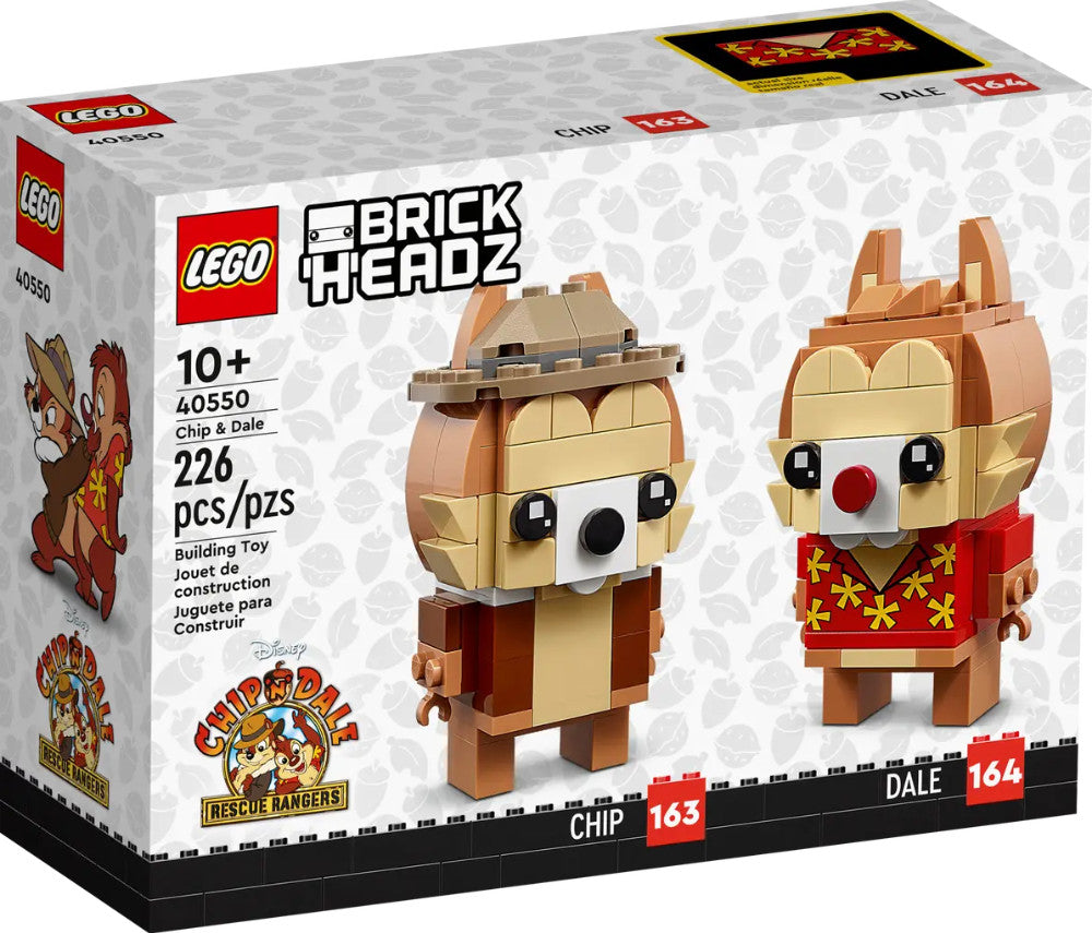 LEGO BRICKHEADZ 40550 Chip & Dale New Free shipping