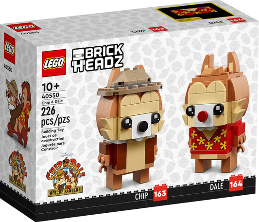 LEGO BRICKHEADZ 40550 Chip & Dale New Free shipping