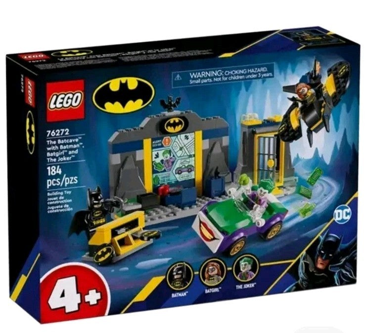 LEGO 76272 DC Super Heroes: The Batcave with Batman, Batgirl and The Joker