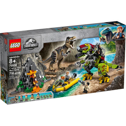 LEGO 75938 Jurassic World T. rex vs Dino-Mech Battle