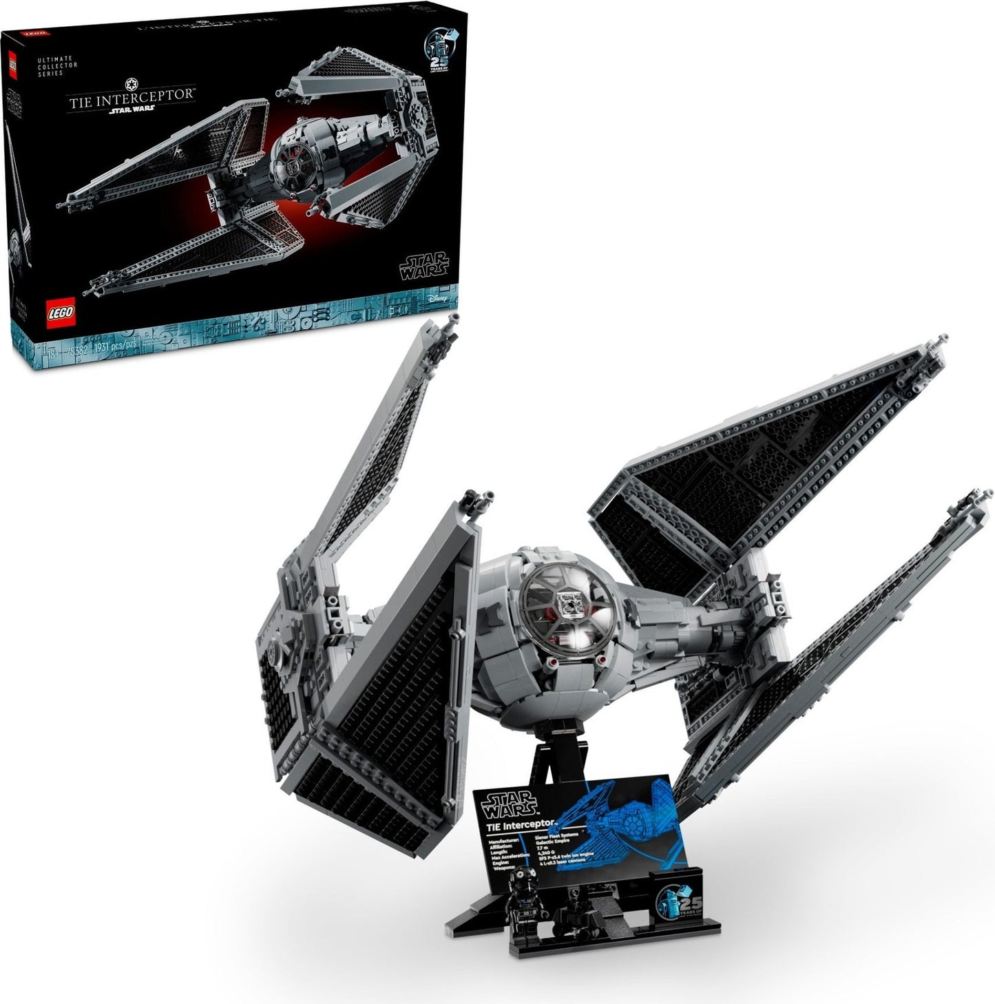 LEGO 75382 Star Wars TIE Interceptor UCS